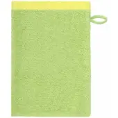 Cawö Washandje Lifestyle Splash Reversible Pistachio/Lemon (Set van 6)