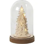 Creativ Company Stolp op houten voet, 18cm