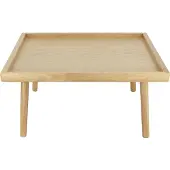UMAGE Lounge Around Shuffle Ottoman en Koffietafel Oak | Without Seat Cushion