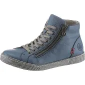 Rieker Veterlaarsjes duifblauw