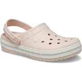 Crocs Clogs 'Crocband' poederroze / offwhite