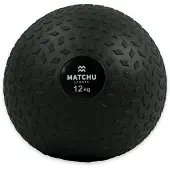 Matchu Sports Slam ball 12kg - Zwart - Rubber