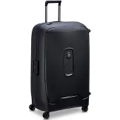 Delsey Moncey 82 cm Extra Grote Harde Reiskoffer – 116 Liter – 3-Puntssluiting – TSA Slot – Waterbestendig – 4 Dubbele Wielen – Black