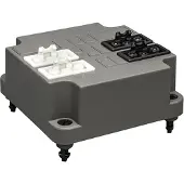 ABB 3640 Afdekking Met Dubbele GST18 3-Pool Connectoren - 1SPA007130F9565