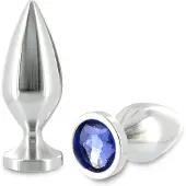 Metal hard | Metalhard Anal Plug Diamond Cristal Medium 8.89cm
