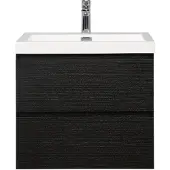 Guido Gusto Badkamermeubel Summer 60cm zwart eiken