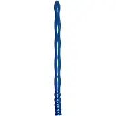 Crackstuffers - Curved Depth Trainer - Anaal Dildo - Blauw