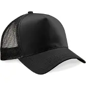 Beechfield 2 pack Snapback Trucker Zwart Zwart