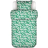 Marc O'Polo Dekbedovertrek Hanne Vivid Green Satijn-140 x 200 / 220 cm | 1-Persoons