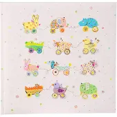 Goldbuch Fotoalbum Animals on Wheels Mehrfarbig