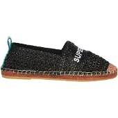 Superdry Espadrilles zwart / wit