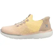 Rieker dames slip-on schoenen geel