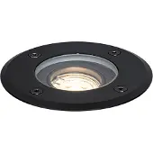 QAZQA Moderne buiten grondspot zwart 35 mm verstelbaar IP65 - Delux