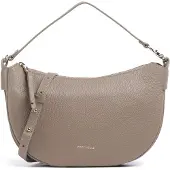 Coccinelle C-Easy Schoudertas Leer 25 cm grijs