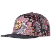 Djinns Pet 'Peacock' nachtblauw / lichtblauw / knalrood / zwart