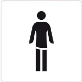 Ivana Pictogram Toilet Man
