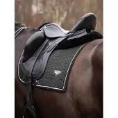 LeMieux Puissance Suede Zadeldek Full Wit