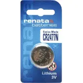 Renata CR2477N 3V Lithium Knoopcel Batterij 6 Stuks