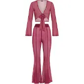 LASCANA Jumpsuit wijnrood