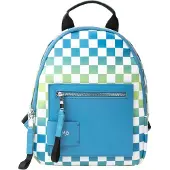 Mymo Rugzak turquoise / lichtgroen / wit