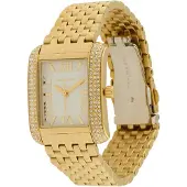 Michael Kors Analoog horloge 'EMERY' goud / zilver / wit