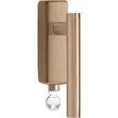 Formani Basics LB7-DKLOCK-O draaikiepgarnituur afsluitbaar - PVD licht brons