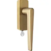 Formani Basics LB21H-DKLOCK-O draaikiepgarnituur afsluitbaar - PVD mat goud