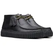 Clarks Veterschoen 'Torhill Hi' zwart