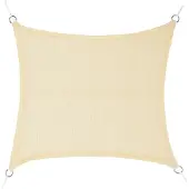 Faura Markies , beige, 5 x 5 meter, ruitpatroon