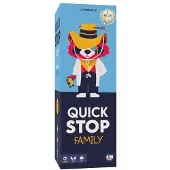 Juegos Quick Stop Family Board Game Spanish Version Blauw Kinderen