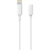 Sinox PRO 8-pins Lightning naar 3,5mm Jack adapter | 0,15 meter