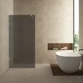 Wiesbaden Glasplaat less 100x200 cm 8 mm nano rookglas