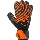 Uhlsport FM Super Resist+ HN Keepershandschoenen Zwart Feloranje
