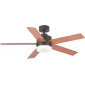 Blaupunkt Ventilator voor het plafond, 122 cm, 70W, met LED-lamp (18W) en bediening van