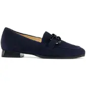 Hassia 3-00846 Instappers | Maat 8.5 Dames Blauw