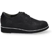 Durea 6191 wijdte G Nette veterschoenen | Maat 5 Dames Zwart