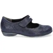 Durea 5737 wijdte G Bandschoenen | Maat 8 Dames Blauw