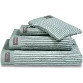 Vandyck Home Petit Ligne Pearl Blue Handdoek 60x110