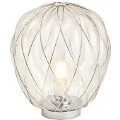 Fontana Arte Pinecone Tafellamp Chrome Transparent | Medium