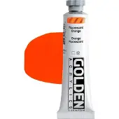 Golden Artist Colors Heavy Body Acrylverf Fluorescent Orange 59 ml 1 stuk