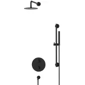 Maxaro Radius Regendouche Inbouw | Zwart 20 cm Regendouche Thermostatisch