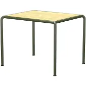 Houe Tuintafel Avanti Dining Table Pine Olive Green 83 x 98 cm