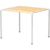 Houe Tuintafel Avanti Dining Table Pine Muted White 83 x 98 cm