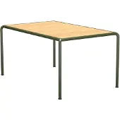 Houe Tuintafel Avanti Dining Table Pine Olive Green 153 x 98 cm