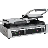 Saro Contactgrill Saro, (B. Glad, O. geribd), 58x41x19 cm, 230v/3,6kW