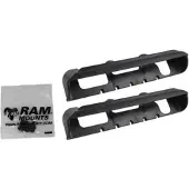 Ram Mounts Unpkd RAM Tab8 Eindbekers 2 St., Tablethouder, Zwart