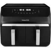 Instant Pot - Airfryer - 8L Vortex Dual Drawer EU, Stainless Steel / Black - 140-3150-01-EU