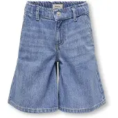 ONLY Kogcomet High Waist Oversized Fit Shorts Dames Blauw 152