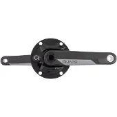 Quarq DFour Sram DUB Crankset met Vermogen Sensor voor Shimano Dura Ace / Ultegra 2x11S (zonder koffer) Zwart