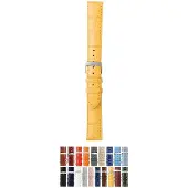 Morellato Horlogebandje Samba Alligator Geel 16mm